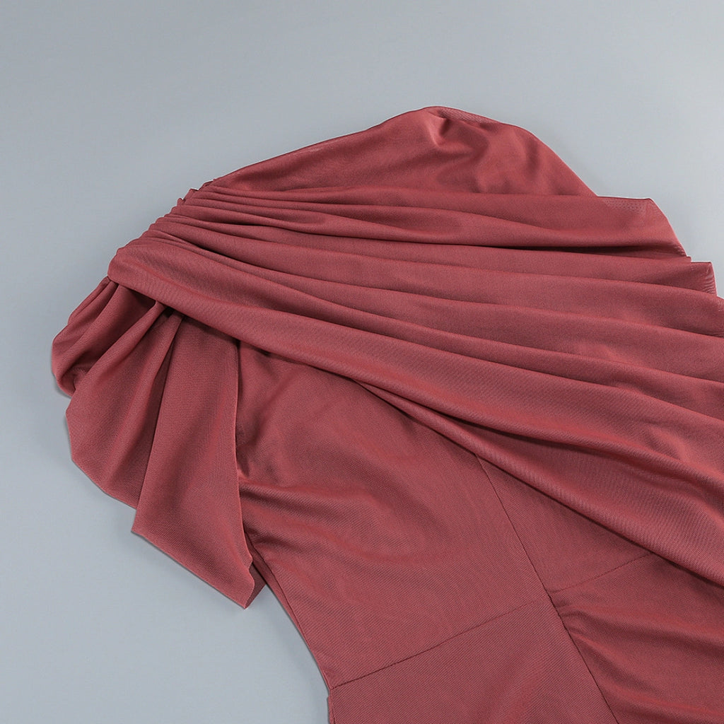 Ivory Satin A-line Evening Gown with Beaded Sweetheart Neckline