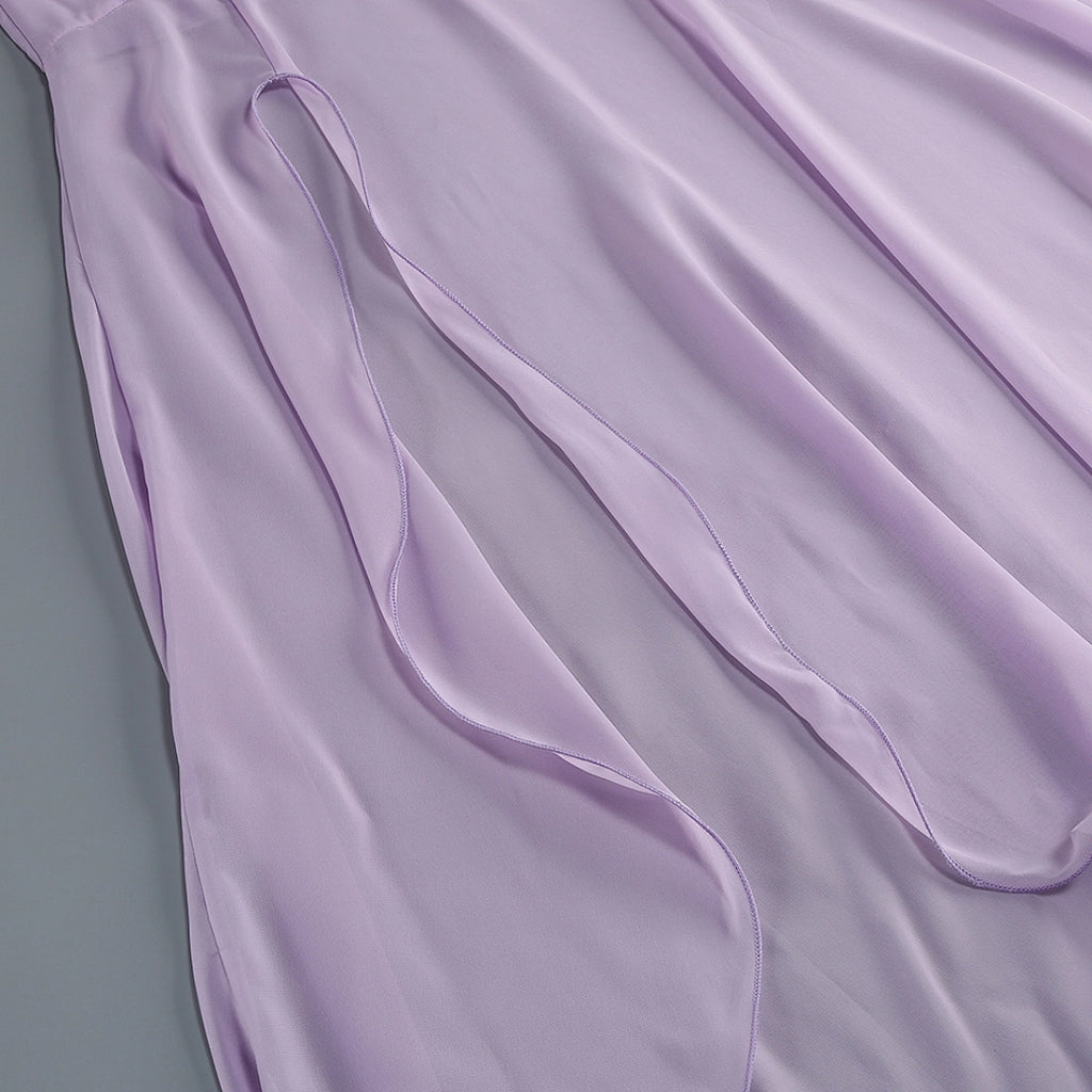 Floor-Length Satin Evening Gown | Sweetheart Neckline & Beaded Details