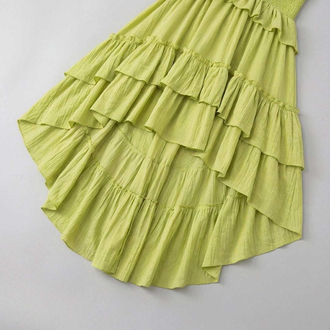 Black Satin A-line Evening Gown with Sweetheart Neckline & Beading