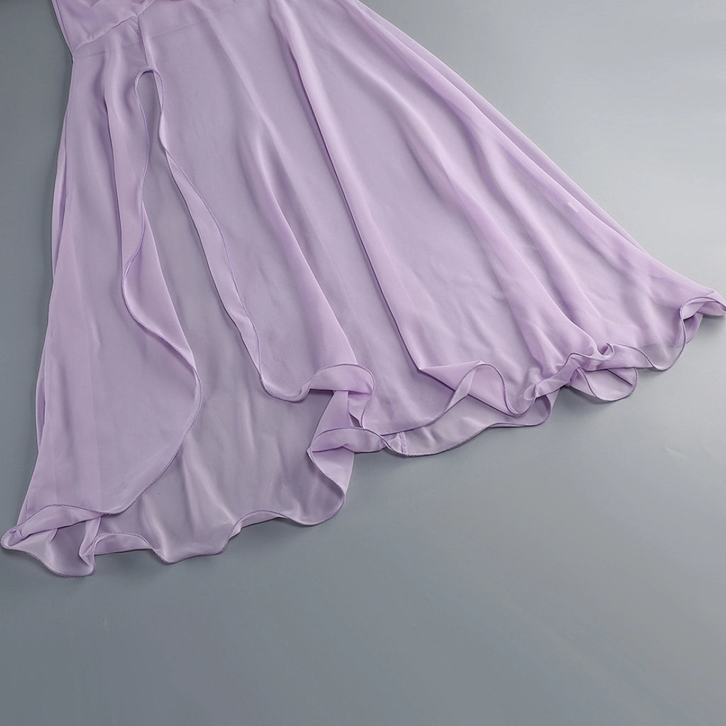 Floor-Length Satin Evening Gown | Sweetheart Neckline & Beaded Details