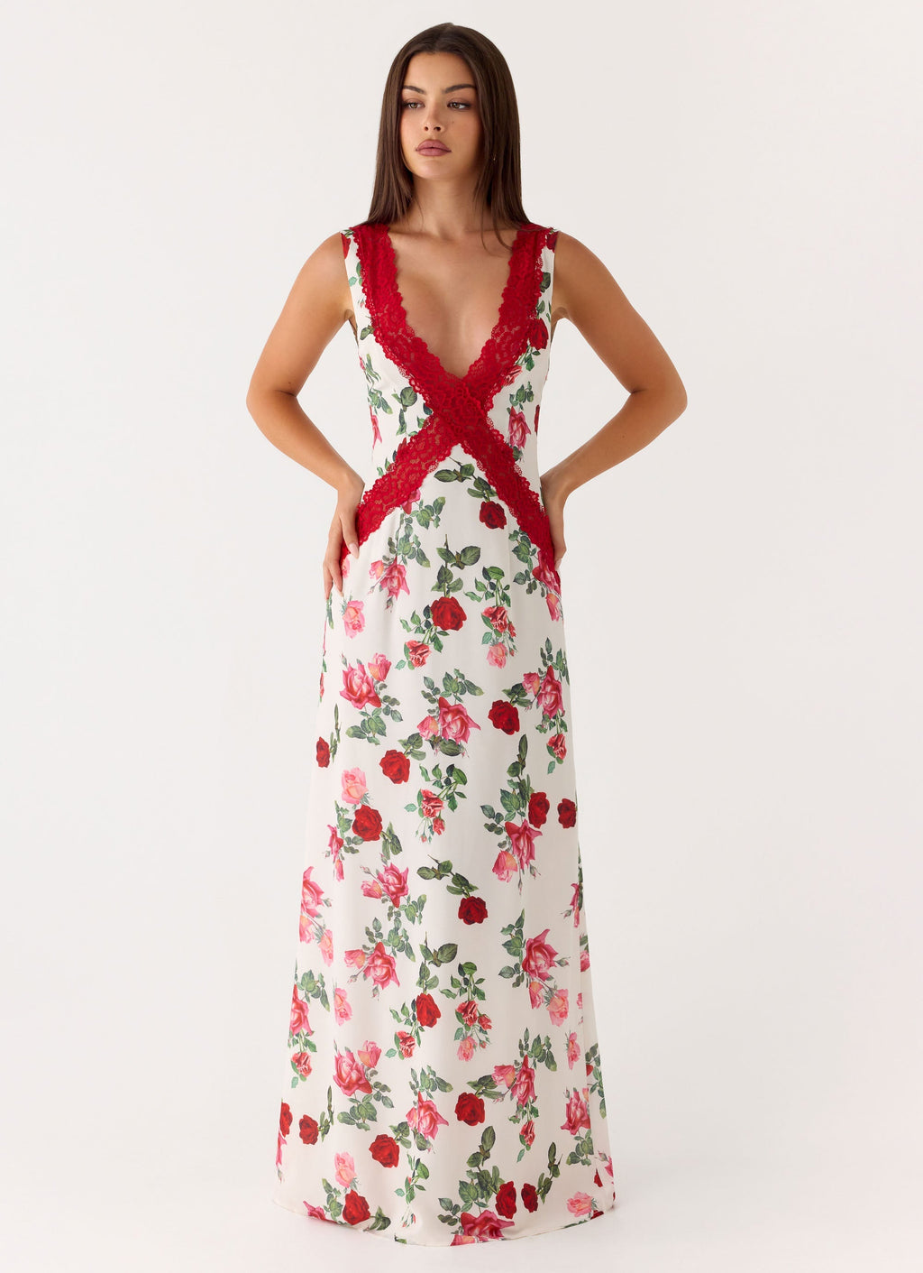Aoifie Maxi Dress - Ivory Bloom
