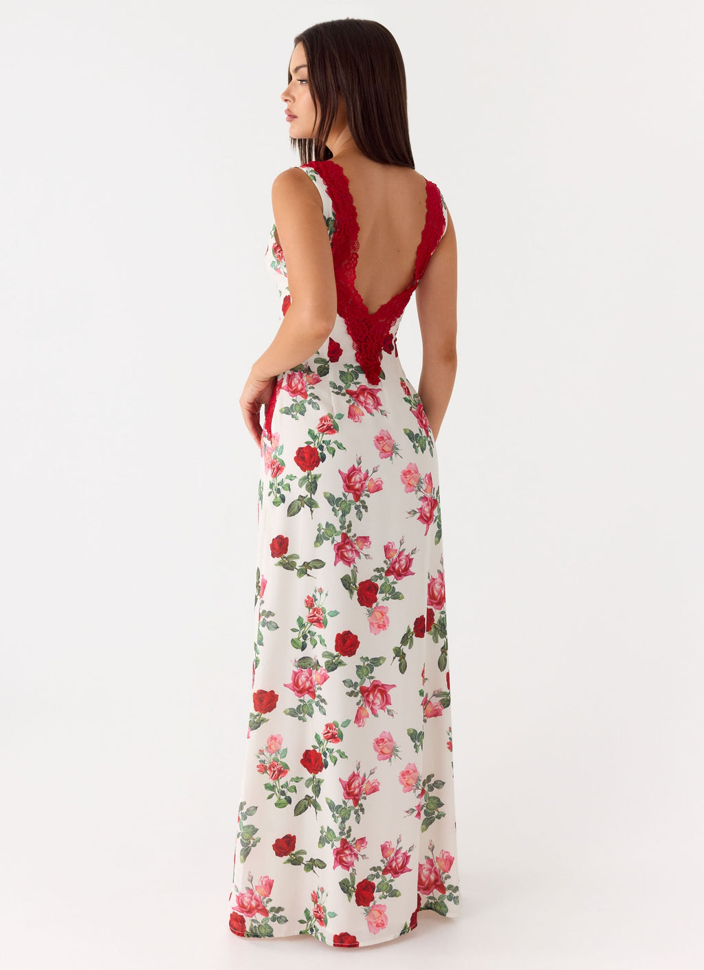 Aoifie Maxi Dress - Ivory Bloom