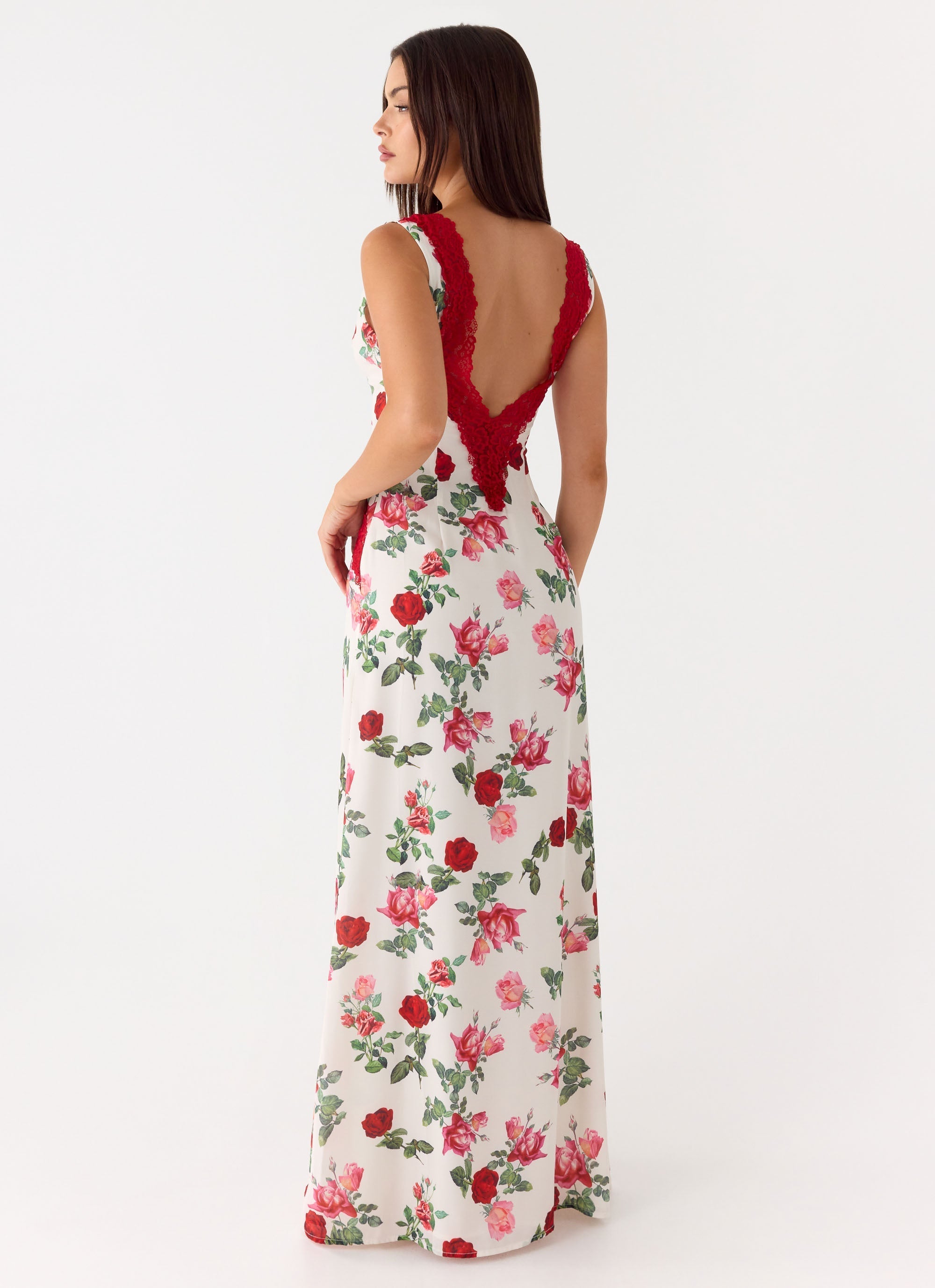 Aoifie Maxi Dress - Ivory Bloom