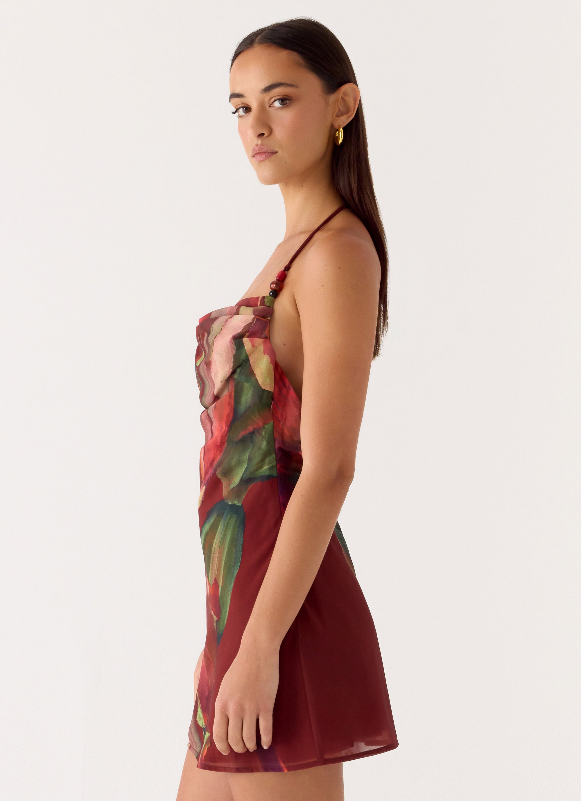 Camilla Cowl Mini Dress - Cuba Cuba