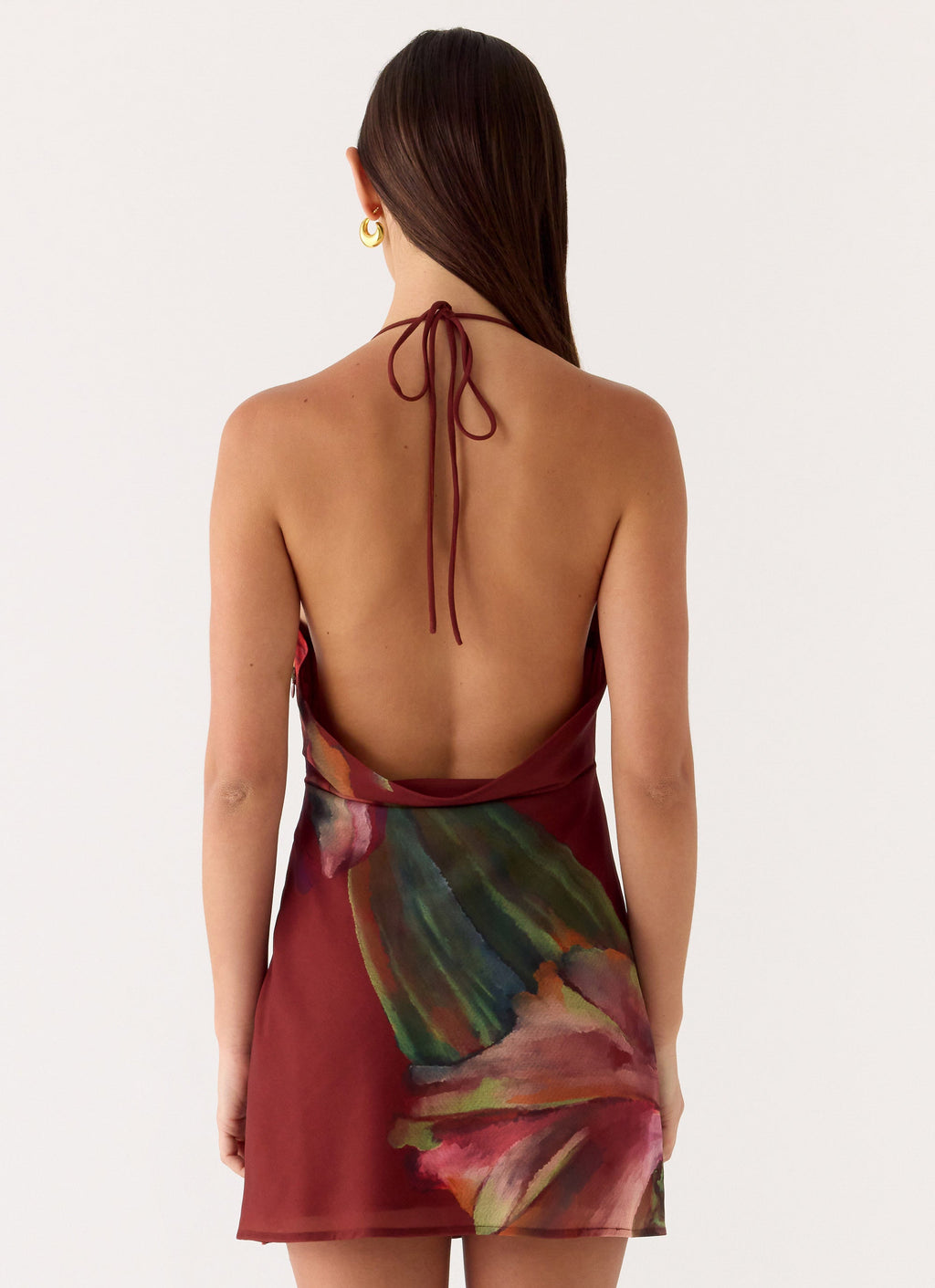 Camilla Cowl Mini Dress - Cuba Cuba