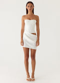 Cosmala Mini Dress - White