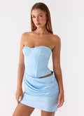 Cosmala Mini Dress - Baby Blue