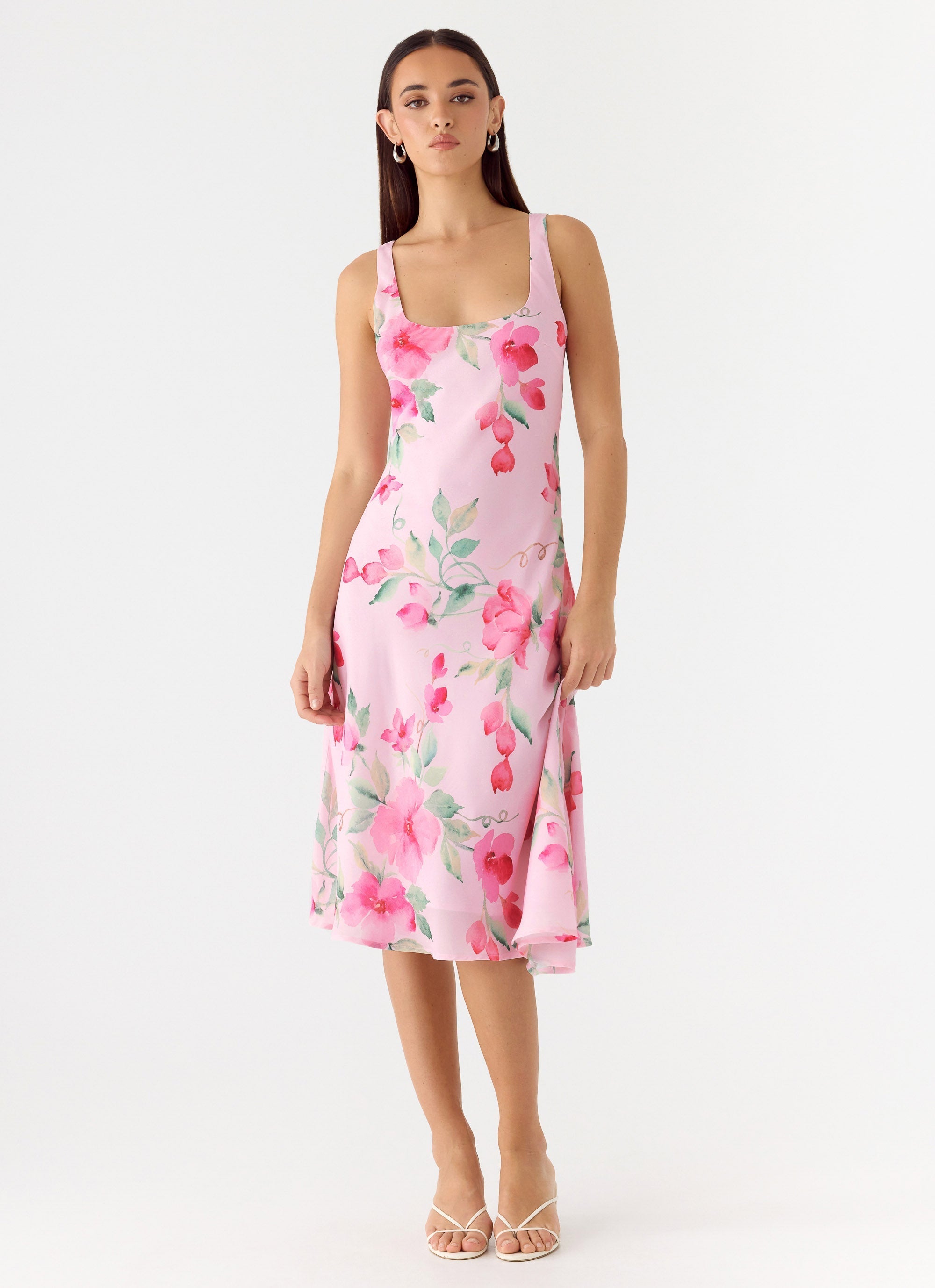 Fedde Midi Dress - Petal Soleil