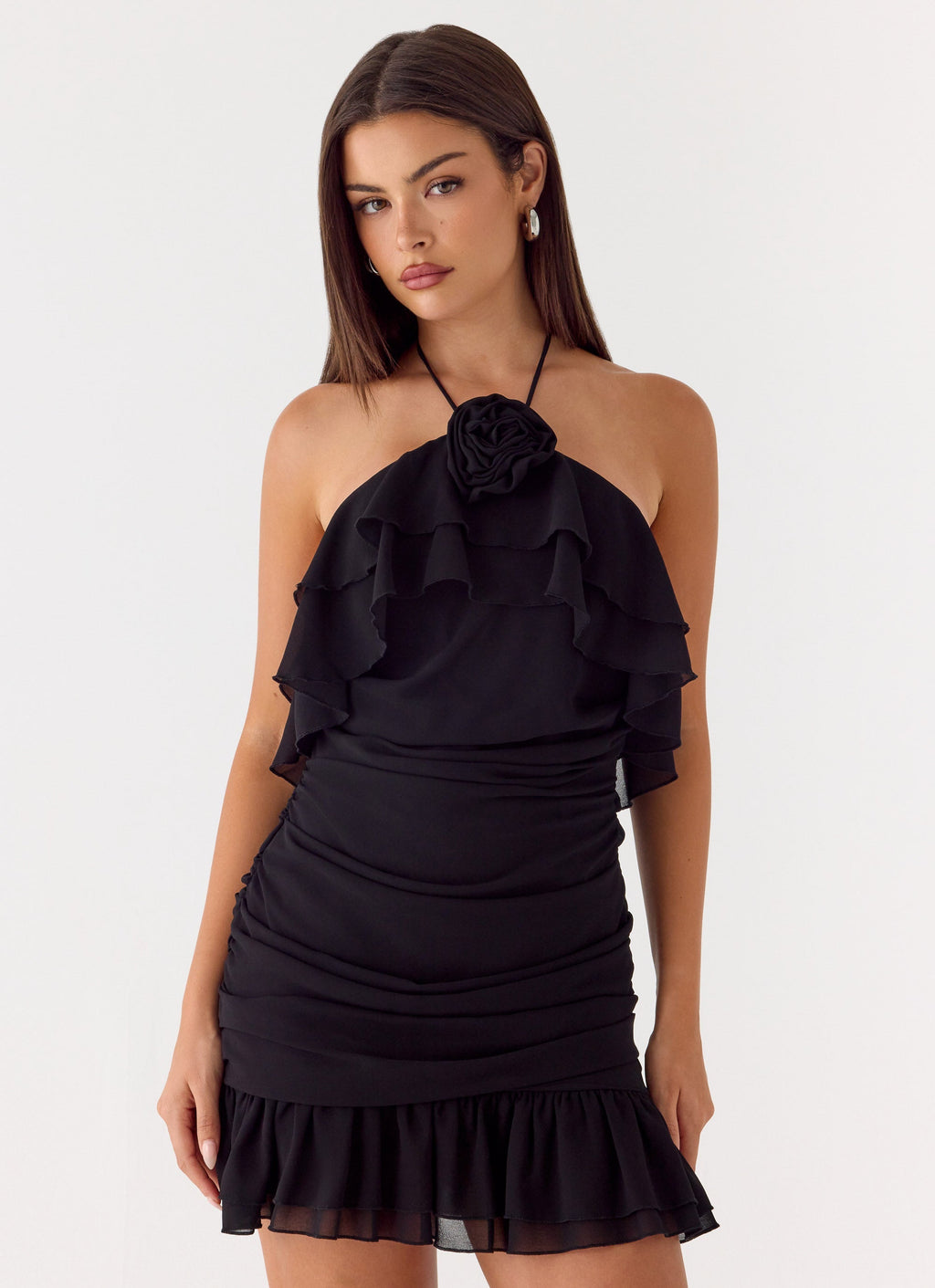 Haille Mini Dress - Black