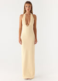 Javana Maxi Dress - Yellow