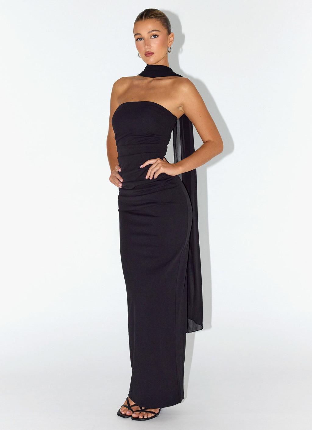 Libra Maxi Dress - Black