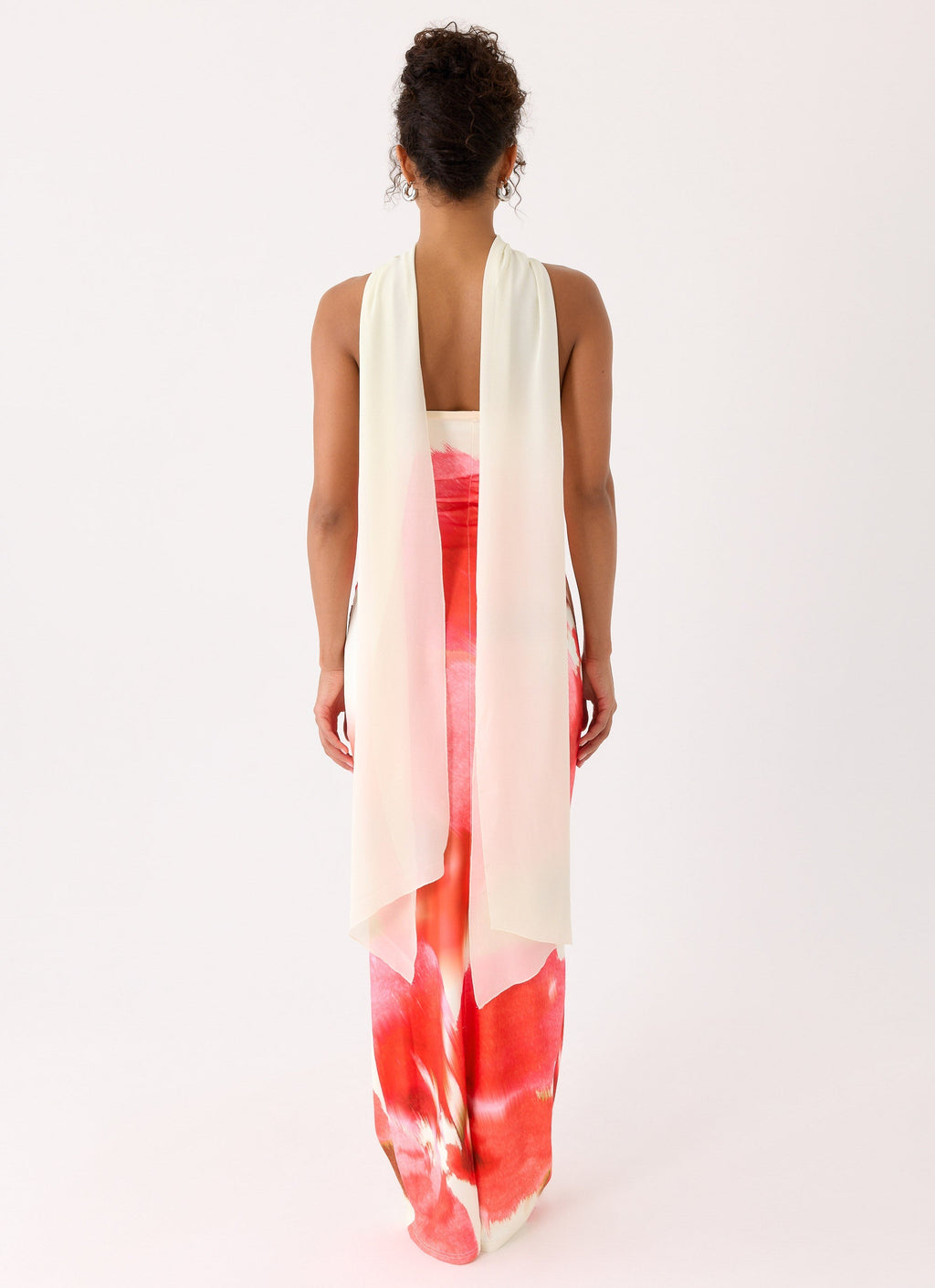 Libra Maxi Dress - Porcelain Rose