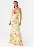 Like You Better Maxi Dress - Lemon Soleil