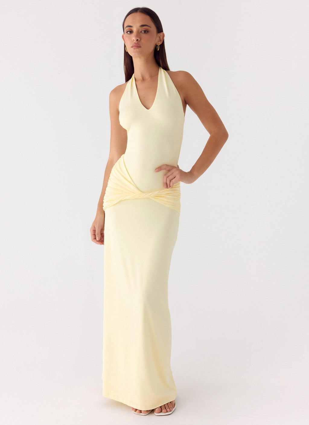 Maribelle Maxi Dress - Lemon