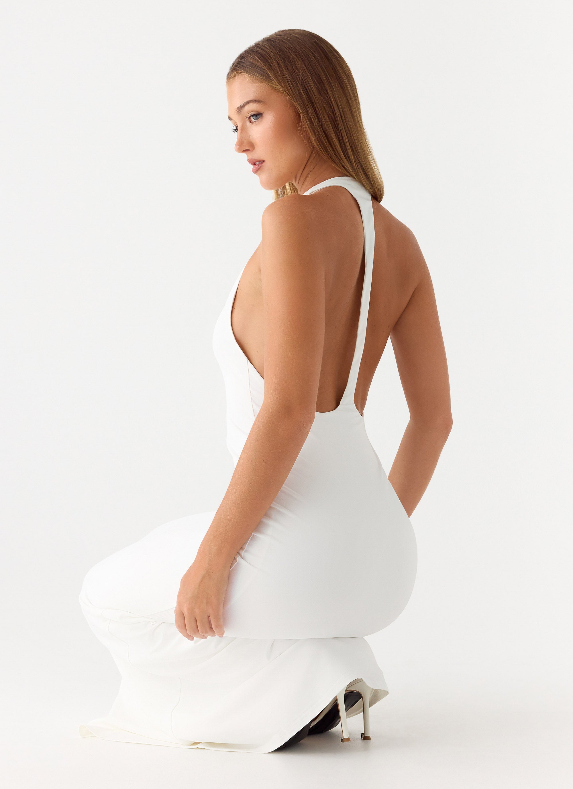 New Girl Maxi Dress - White