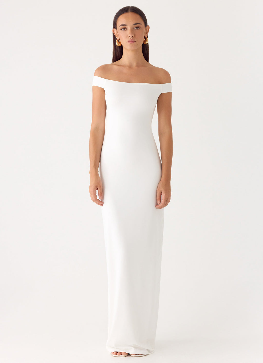 New Intentions Maxi Dress - White