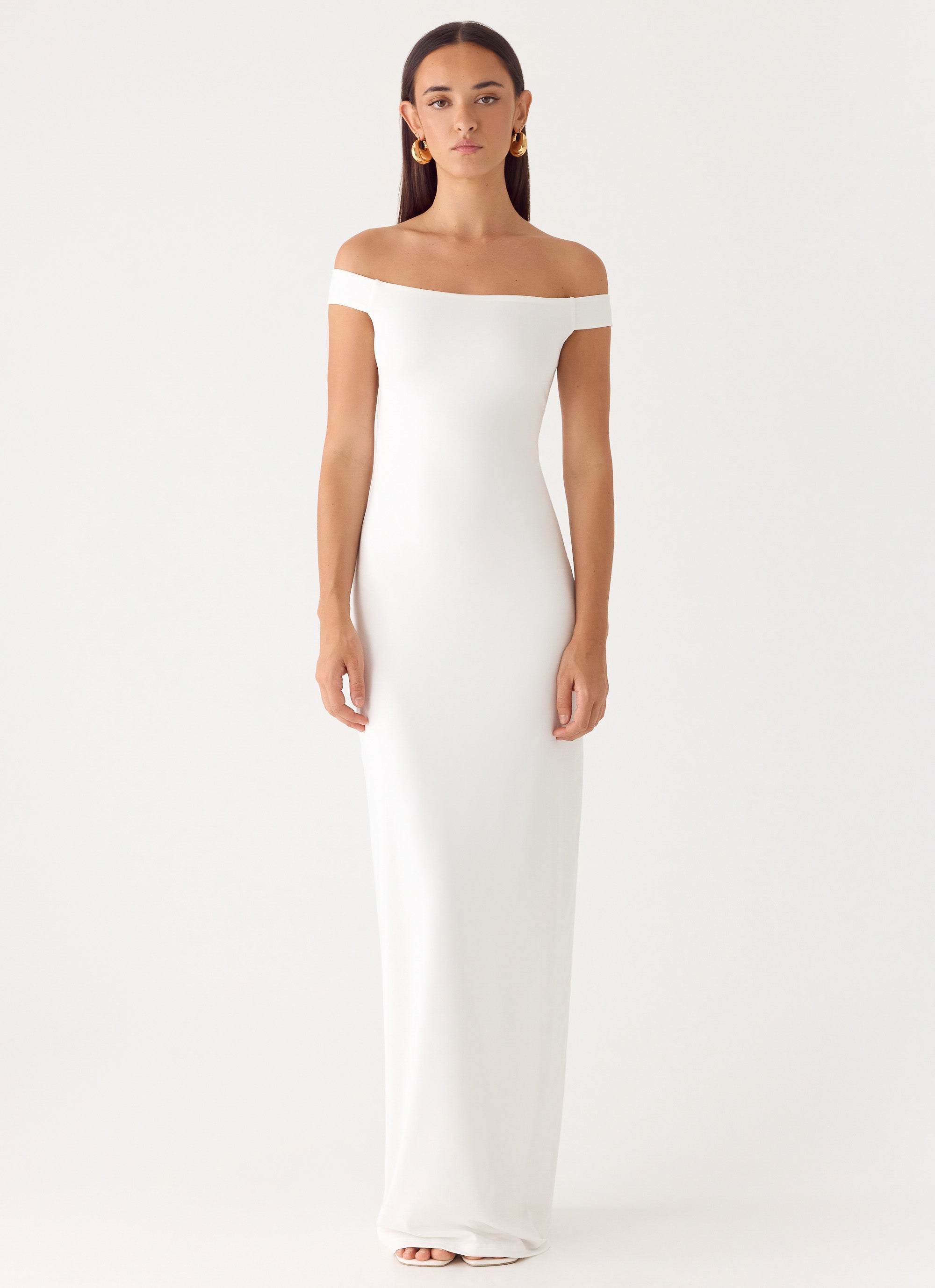 New Intentions Maxi Dress - White