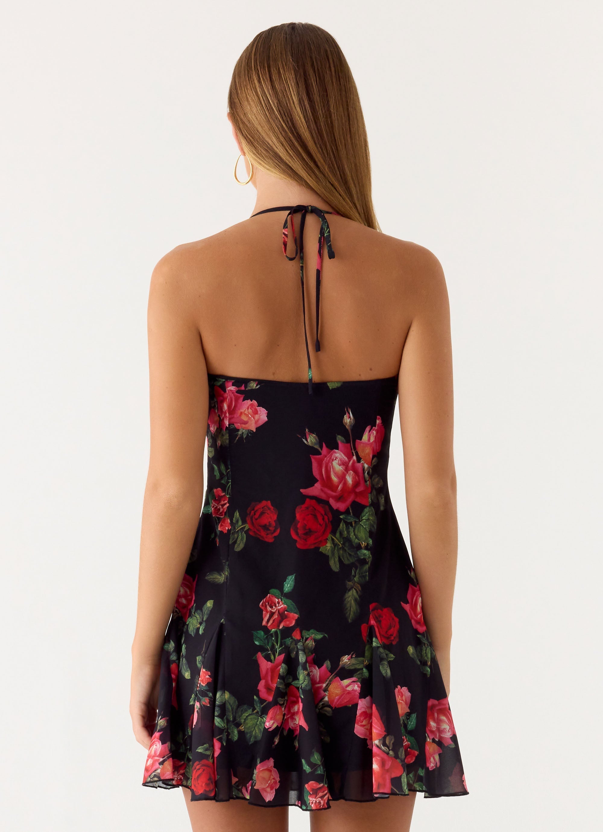 Nikyta Micro Mini Dress - Midnight Bloom