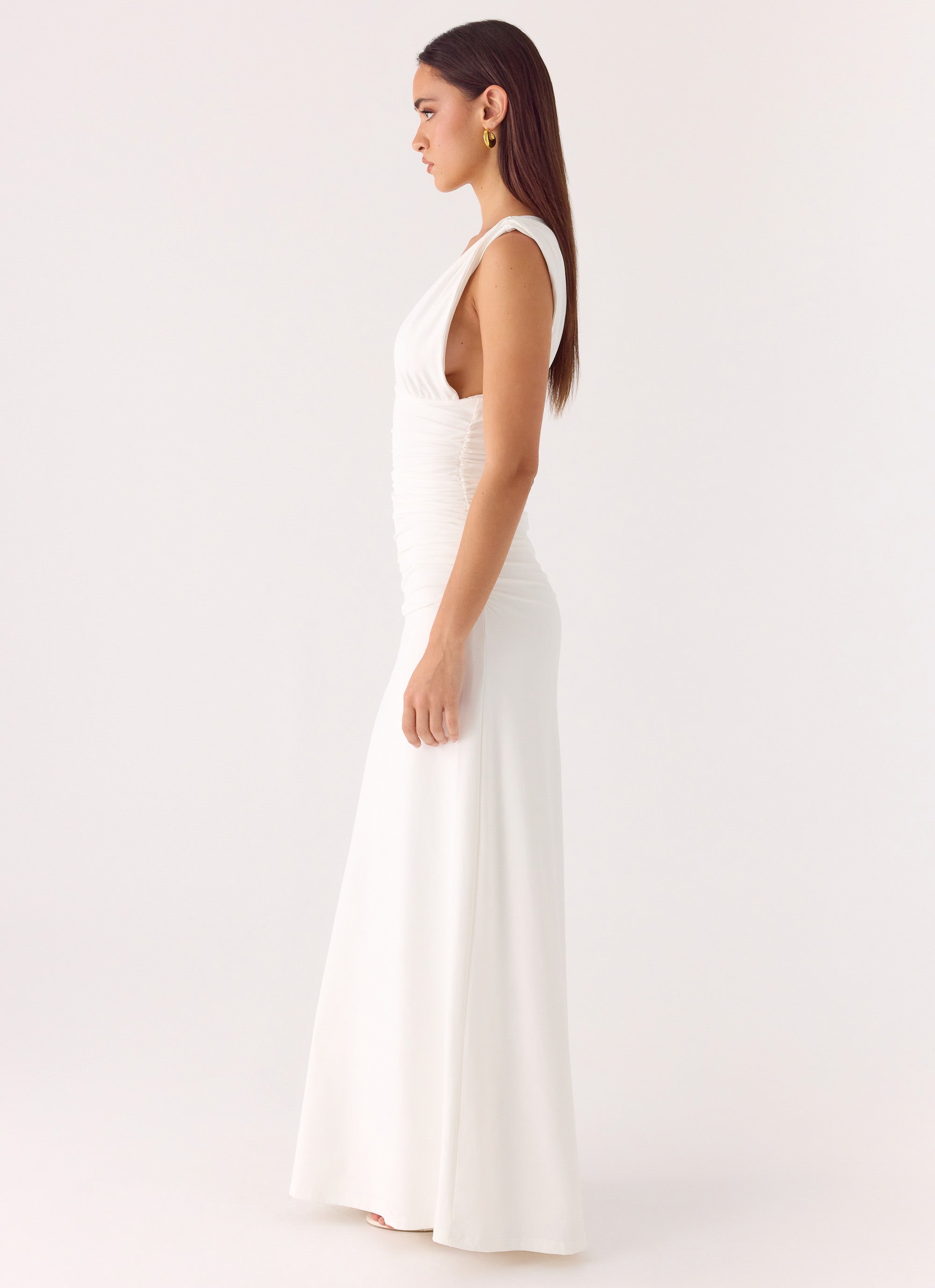 Options Maxi Dress - White