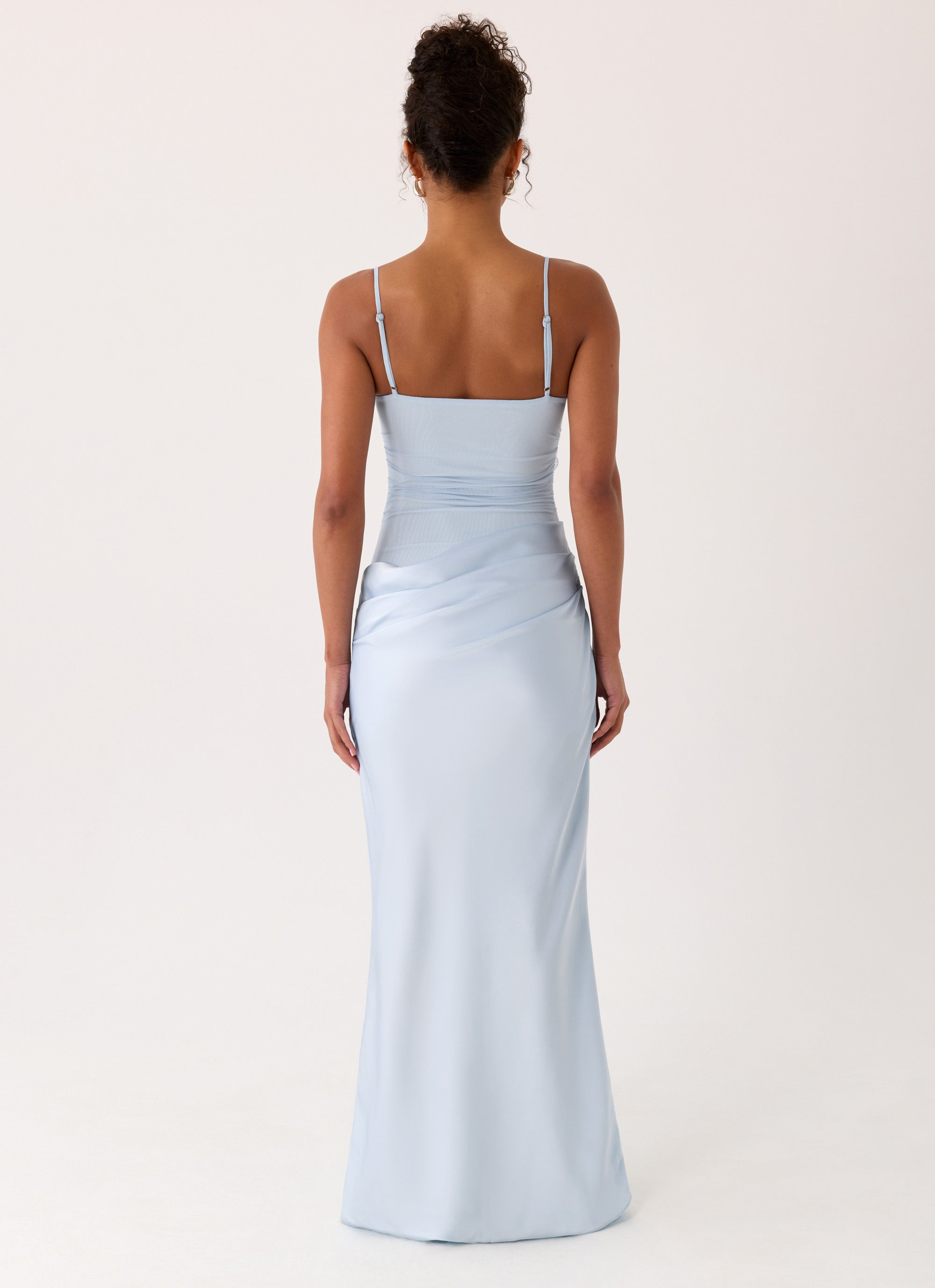 Peasella Maxi Dress - Blue