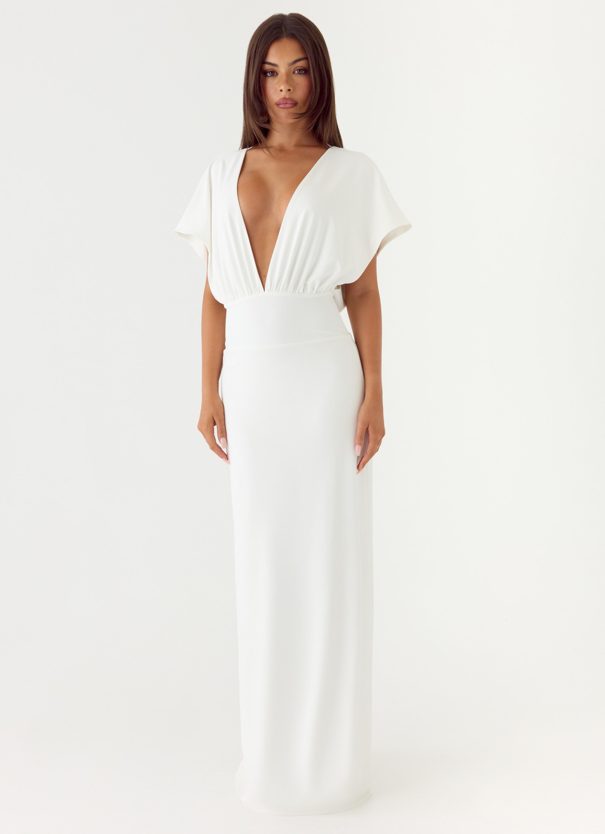 Rare Behaviour Maxi Dress - Ivory