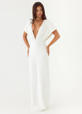 Rare Behaviour Maxi Dress - Ivory