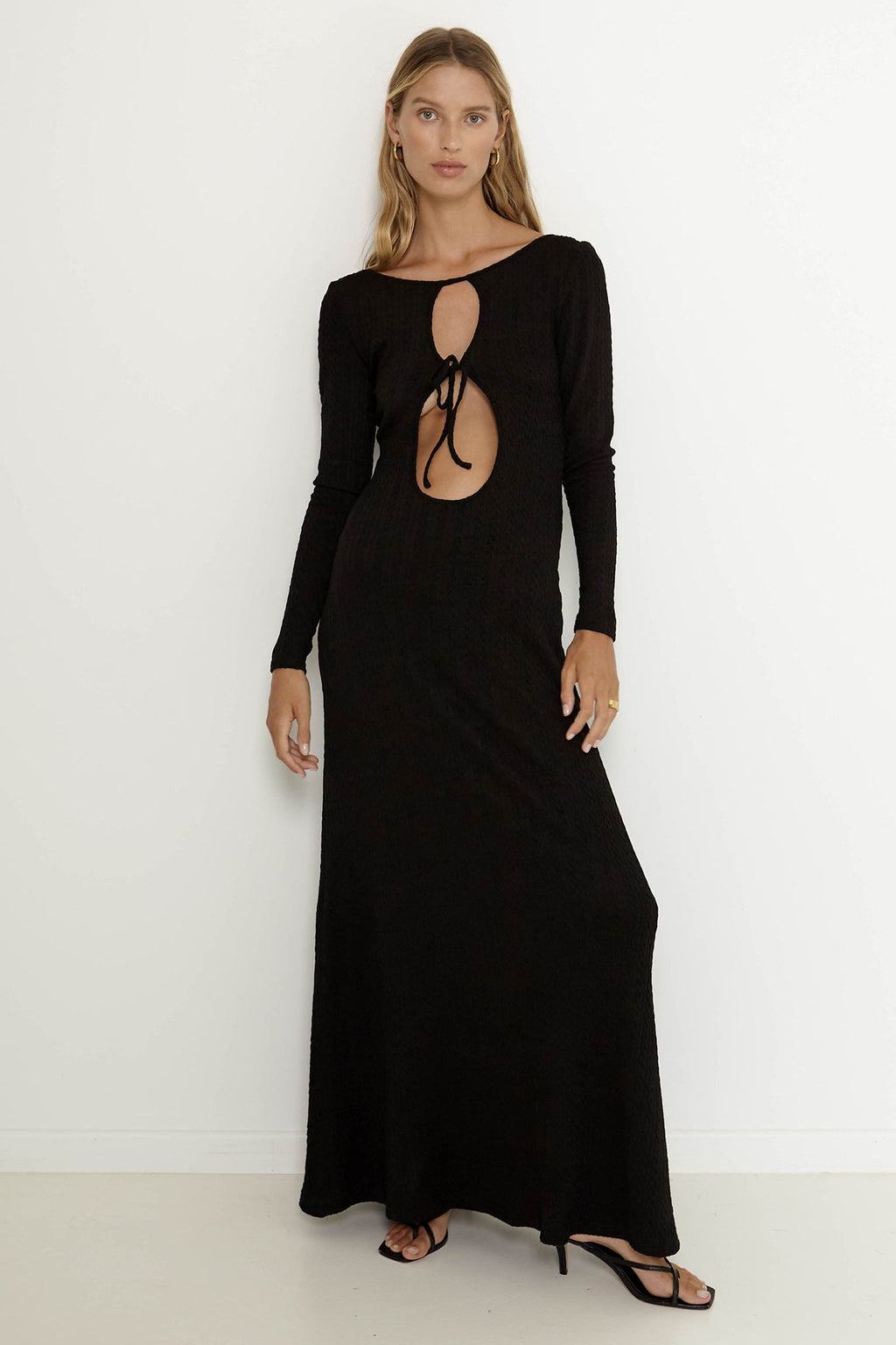 SNDYS Tallulah Maxi Dress Black by Selfie Leslie