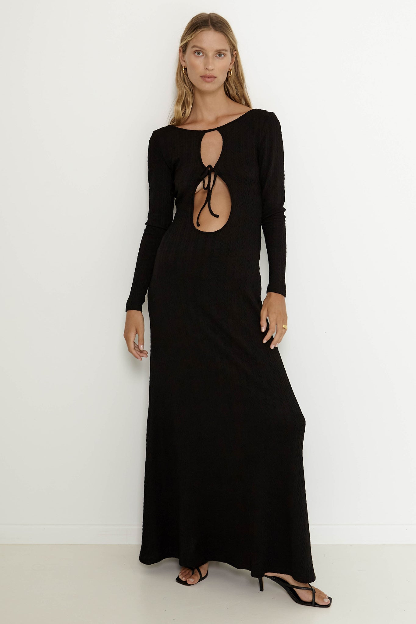 SNDYS Tallulah Maxi Dress Black by Selfie Leslie