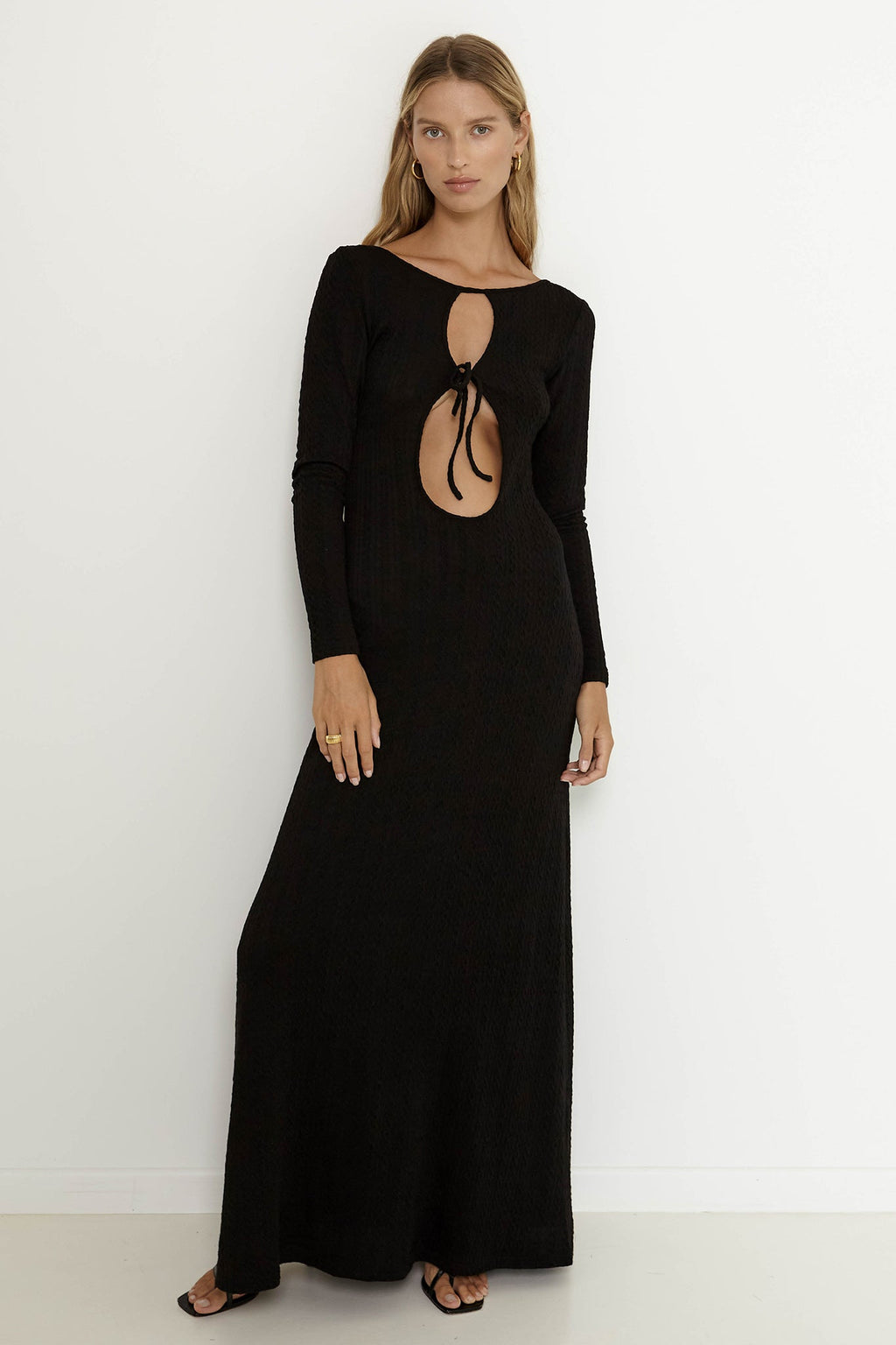 SNDYS Tallulah Maxi Dress Black by Selfie Leslie
