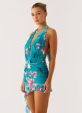 Samar Mini Dress - Petal Reef