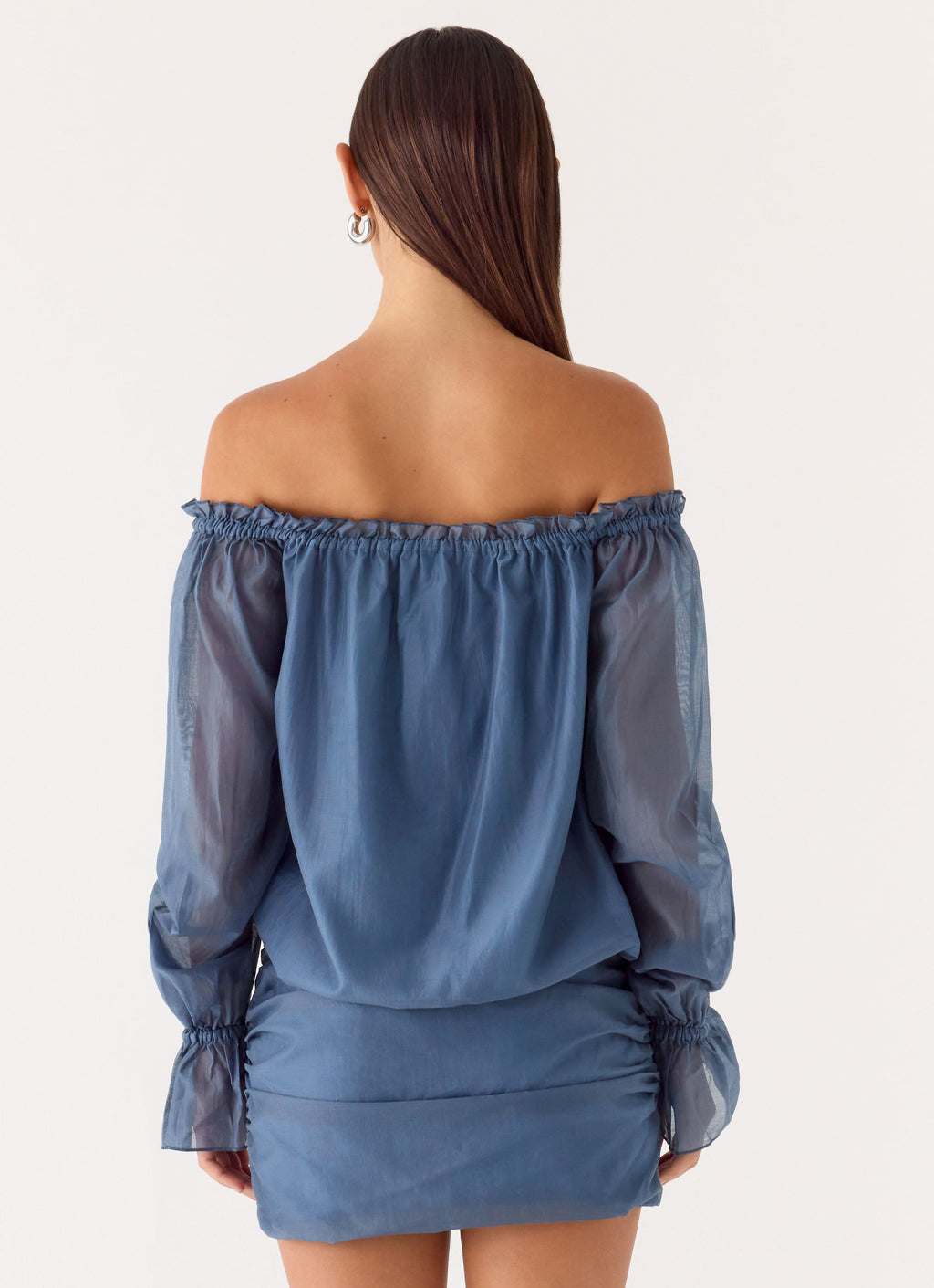 Tedara Mini Dress - Washed Navy