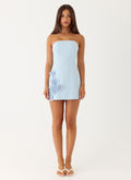 Yallie Mini Dress - Blue