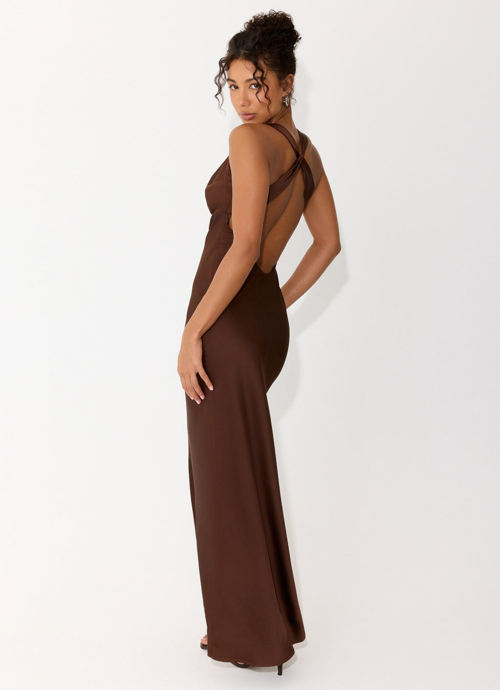 Zandie Maxi Dress - Chocolate Torte