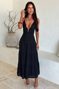 Amalie Maxi Dress - Black