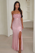 Annita Maxi Dress - Pink