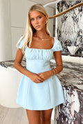 Arlette Mini Dress - Blue