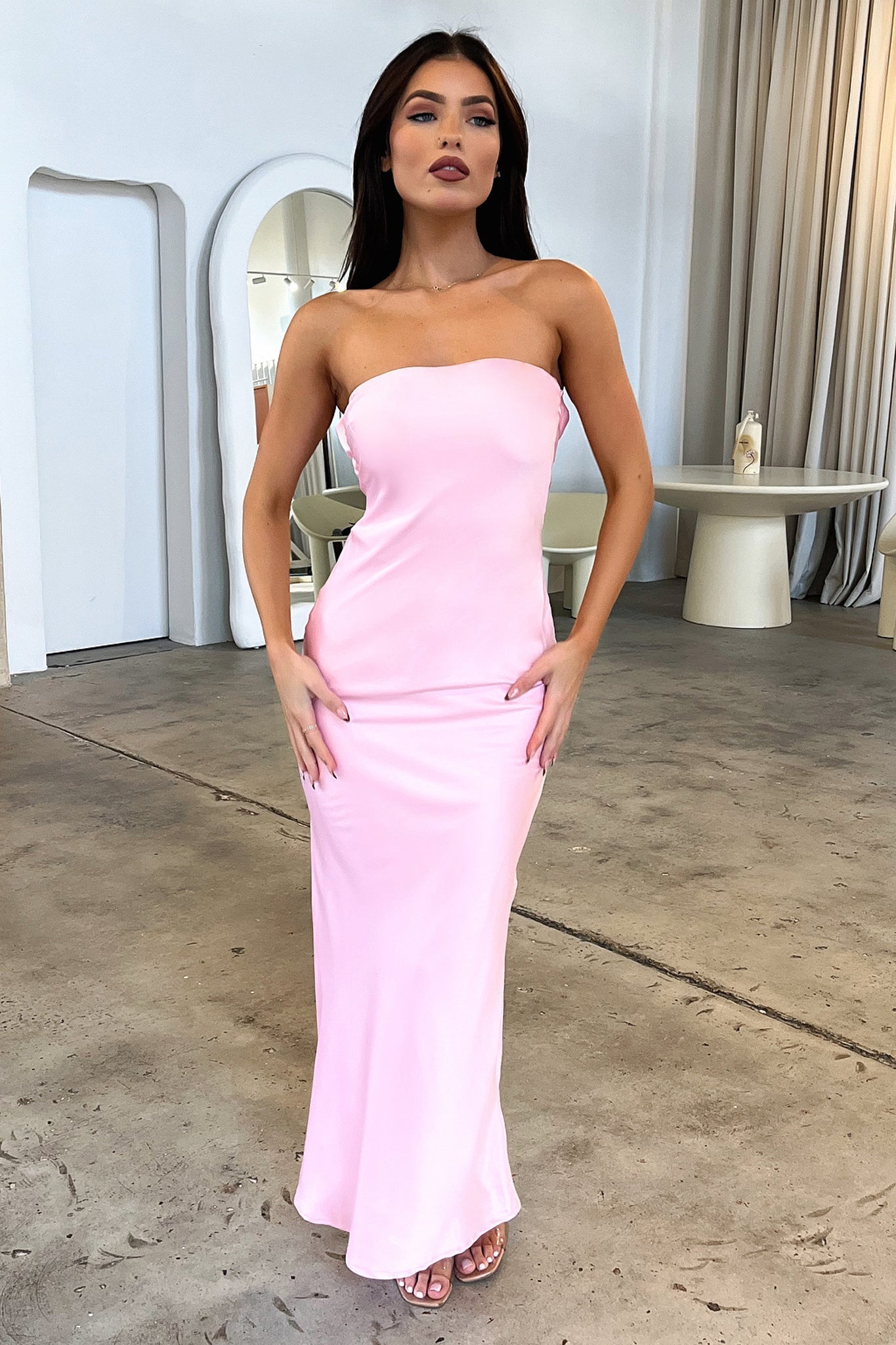 Ellis Maxi Dress - Pink