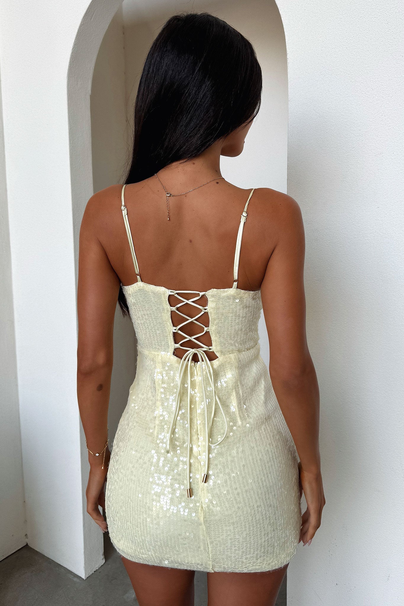 Grande Mini Dress - Yellow