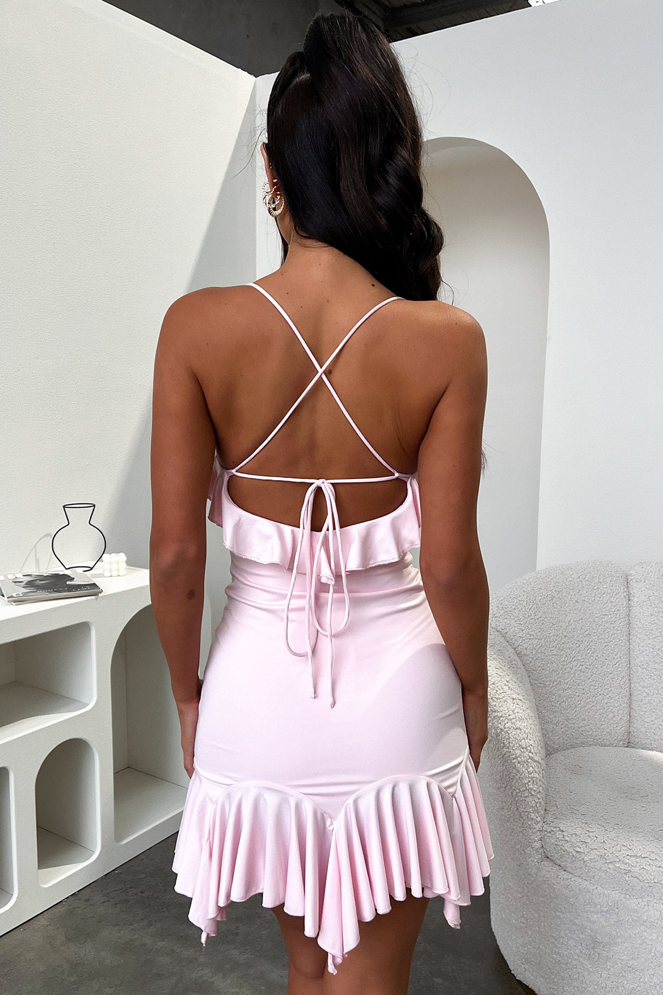 Lucilla Dress - Pink