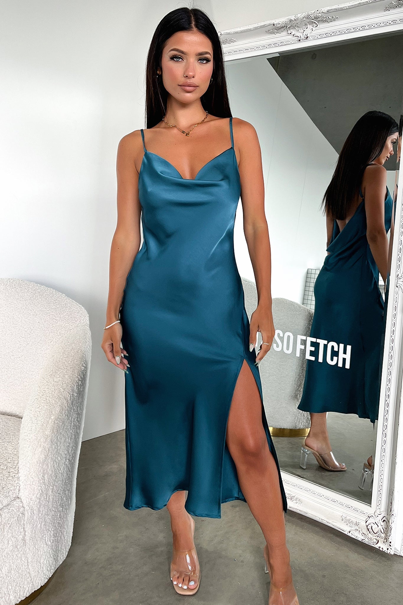 Melinda Maxi Dress - Emerald